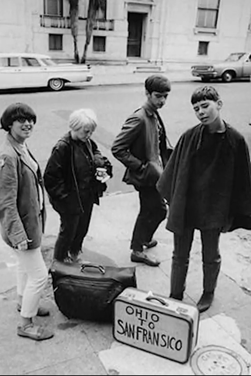 Young men travel to San Francisco during the Summer of Love